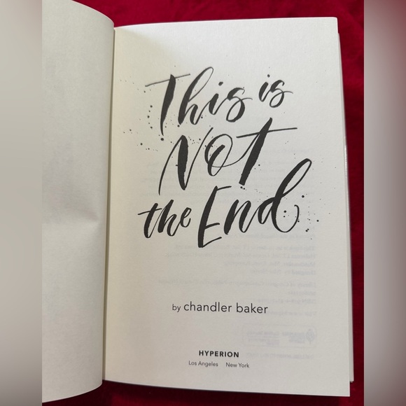 HARDBACK THIS IS NOT THE END PERFECT NO WRITING TEARS & FLAWS PERFECT GREAT GIFT - Picture 6 of 7